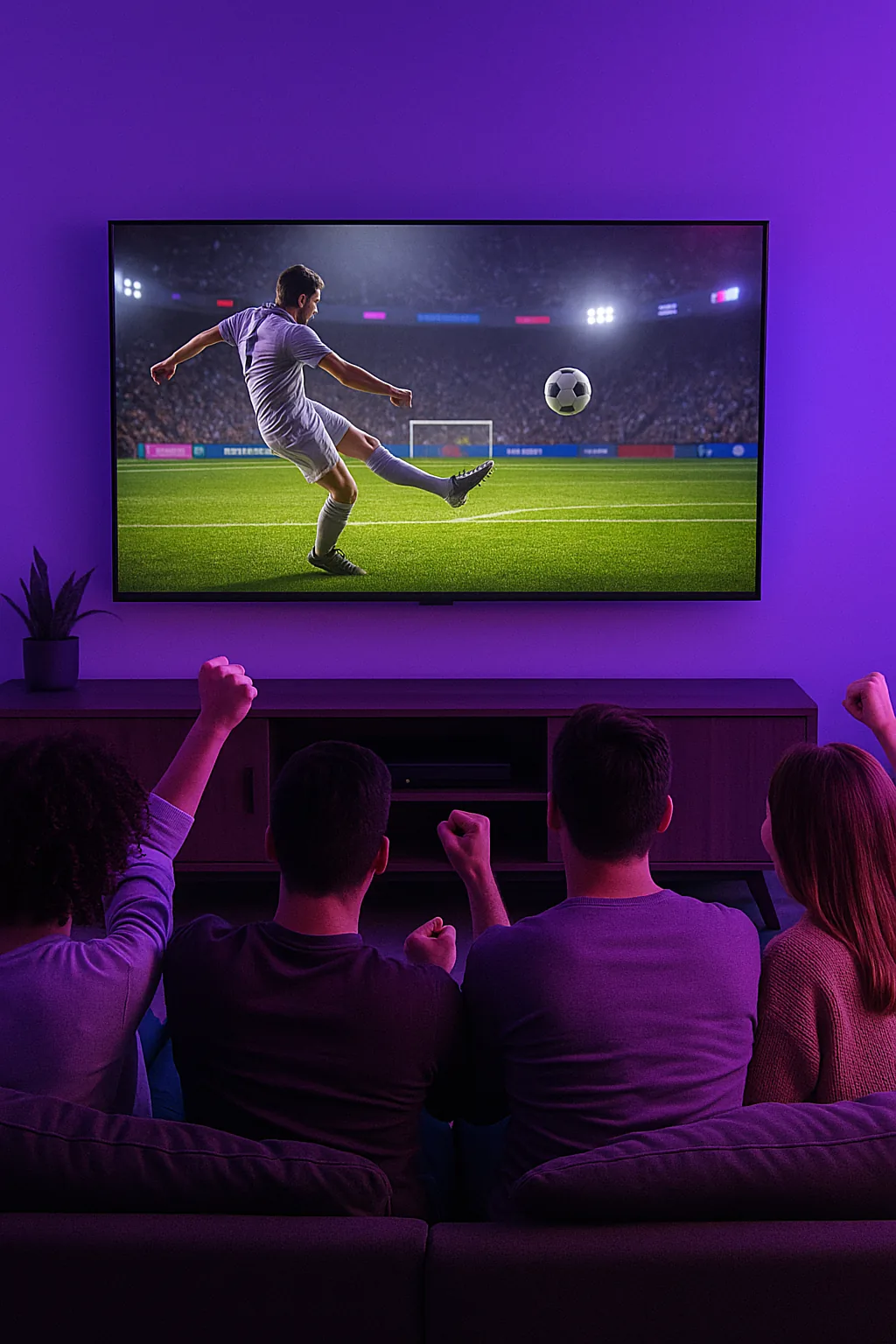 Futebol ao vivo na Família Flix